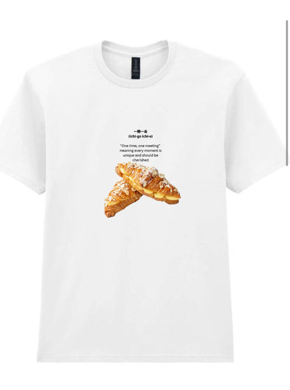 TRICOU DIN BUMBAC ORGANIC -  CROISSANT