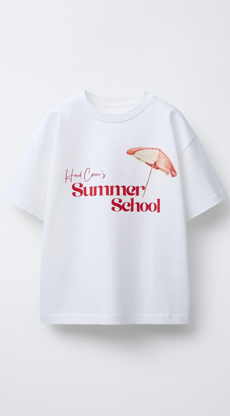 KIDS - TRICOU DIN BUMBAC ORGANIC - SUMMER SCHOOL
